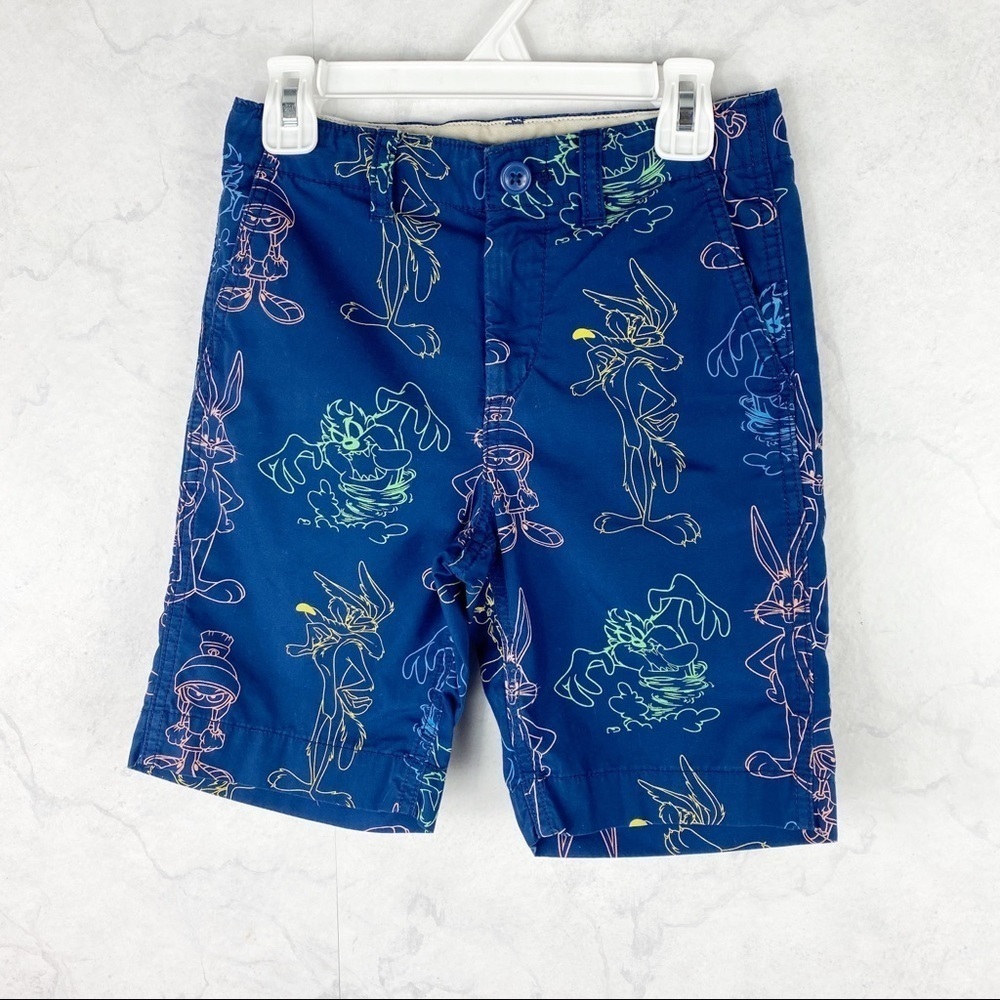 [Gap] Blue Cartoon Graphic Shorts